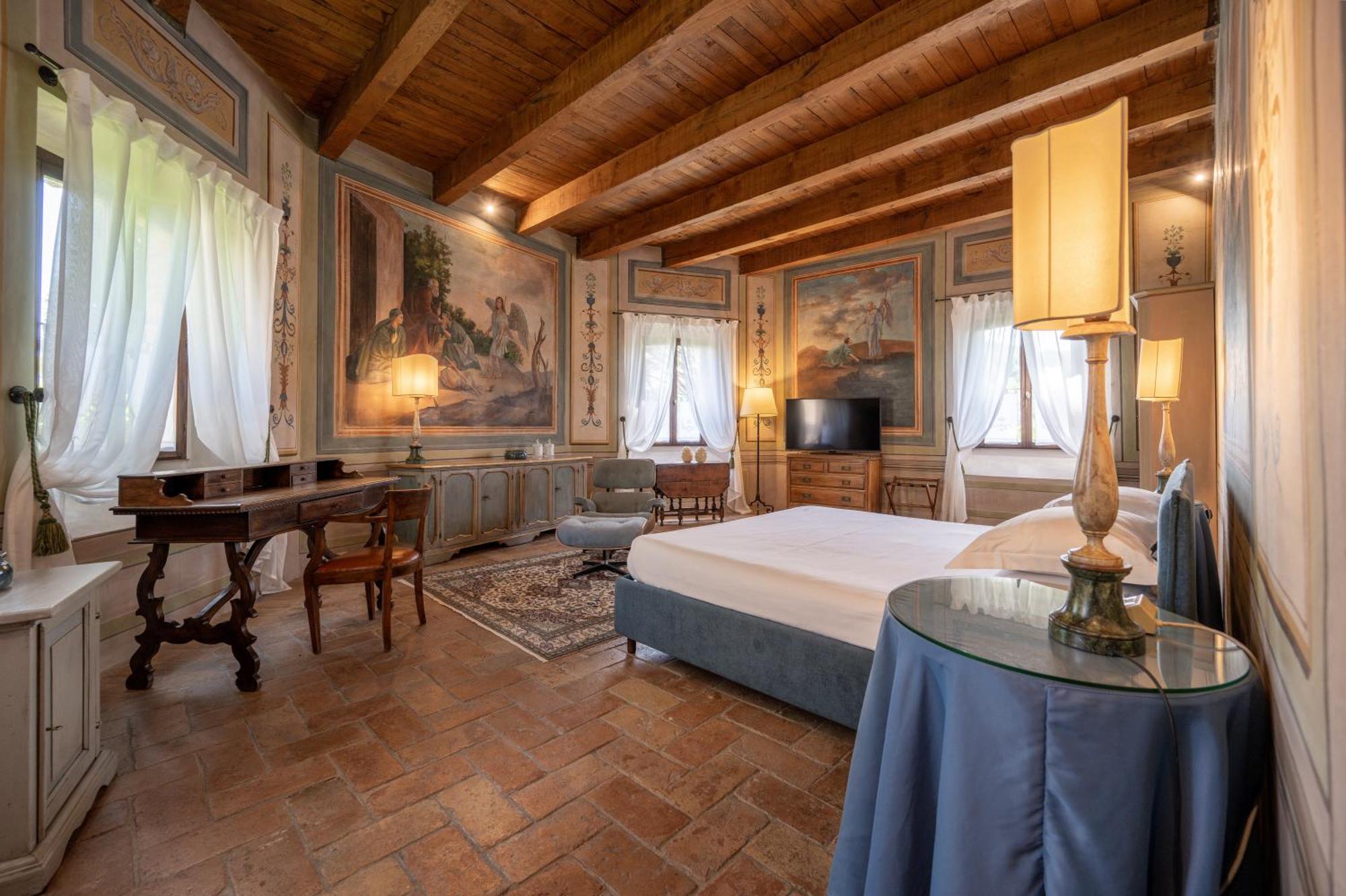 Palazzo Viviani Castello Di Montegridolfo Hotel Cameră foto